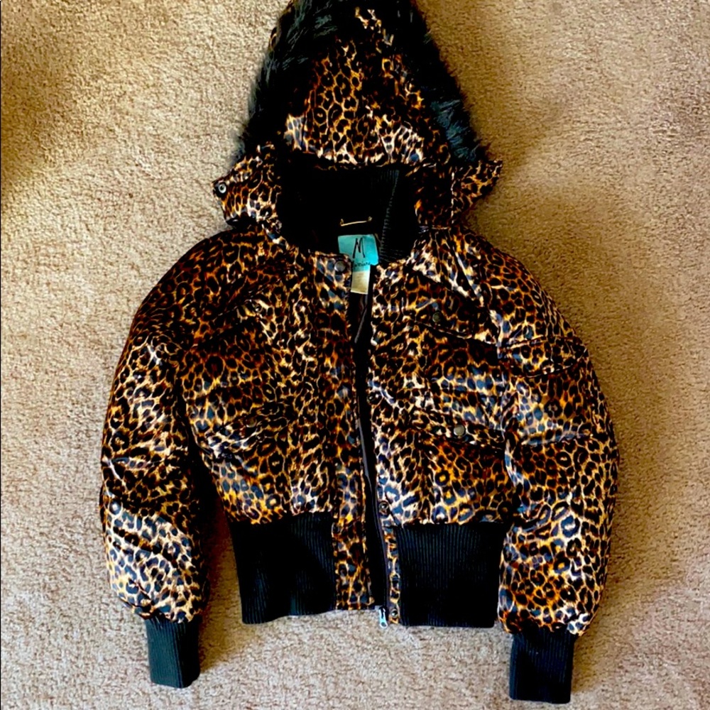 Marciano Leopard Coat